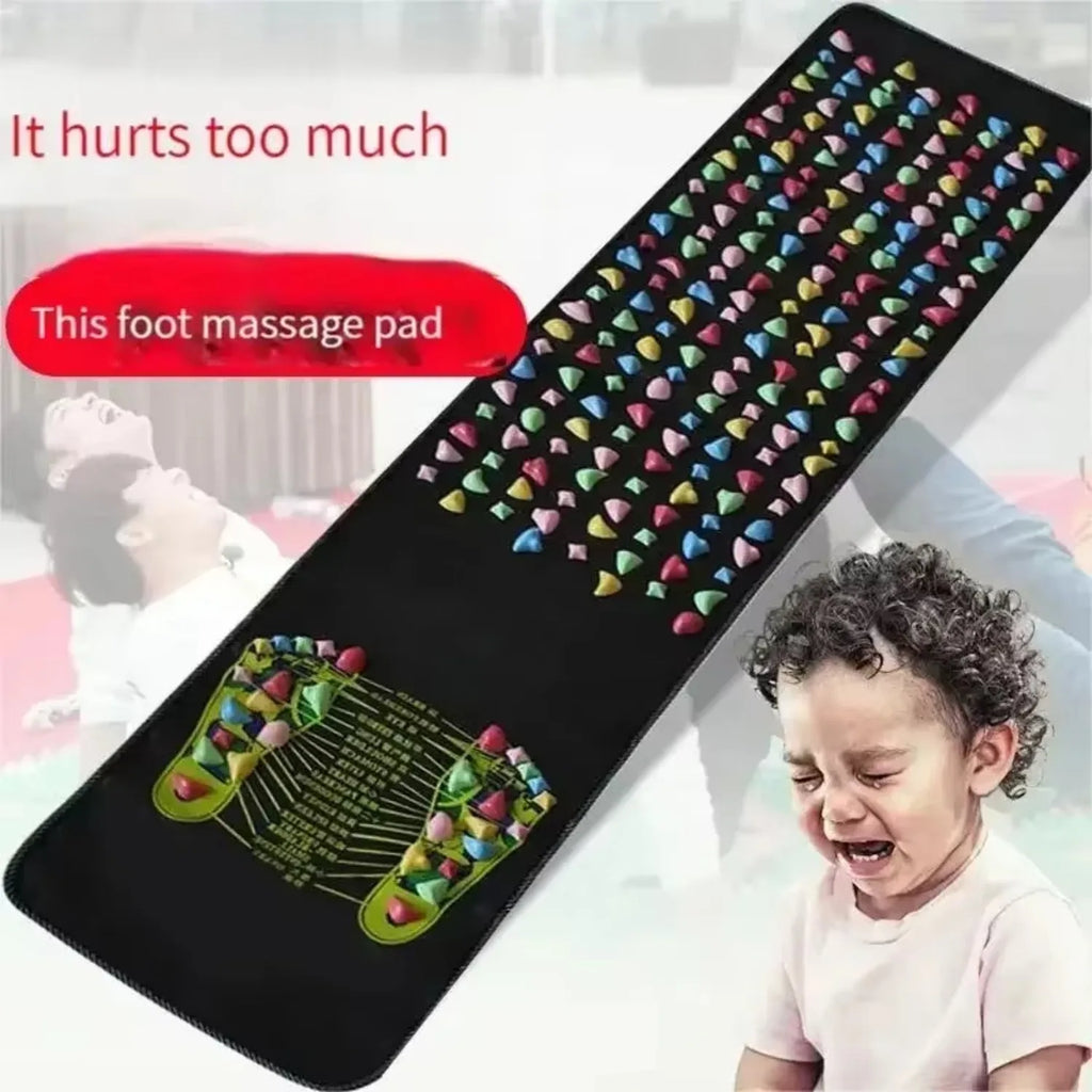 Acupressure Foot Reflexology Massage Pad – Health Care Walking Pressure Pad for Foot Massager