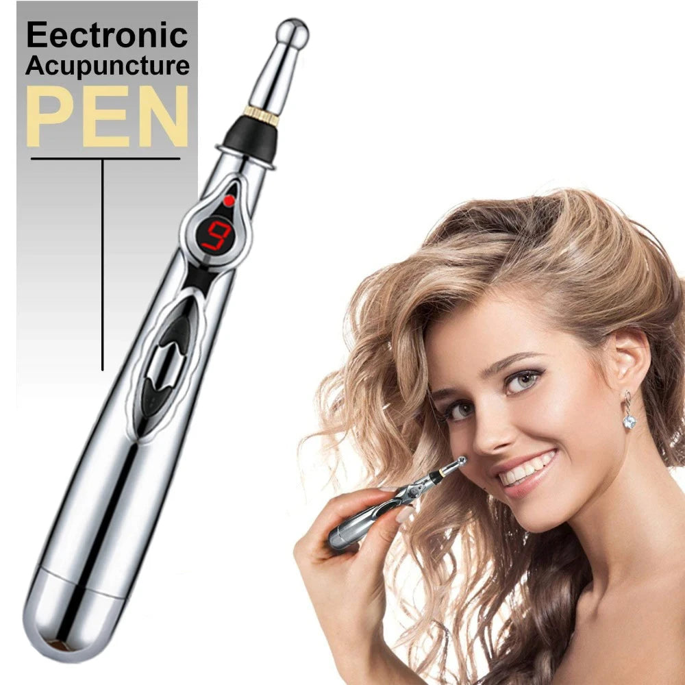 Electronic Acupuncture Meridian Pen – Acupoint Massage & Energy Therapy Pen