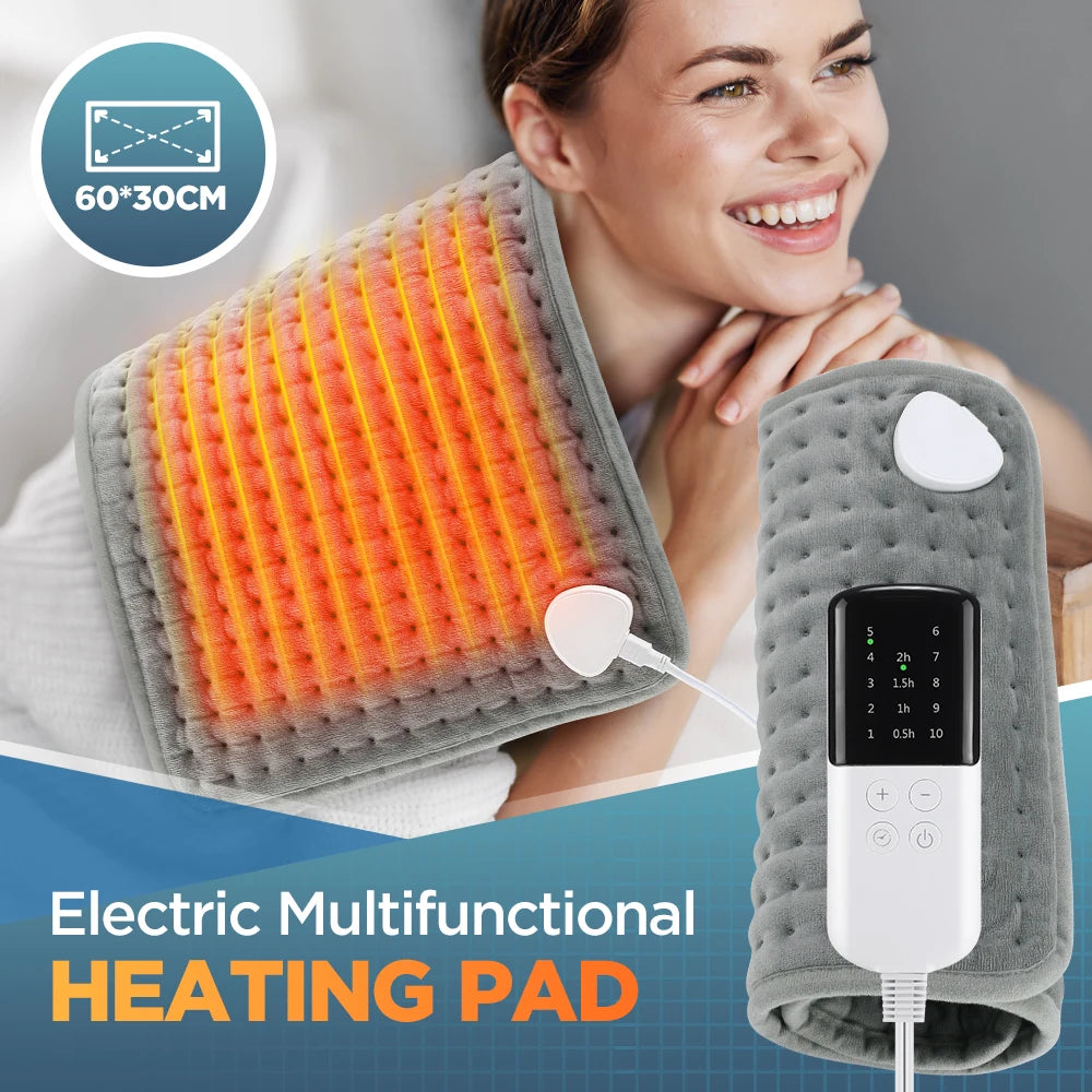 Electric Heating Pad Pet Heat Mat – Constant Timer Body Warming Thermal Mat for Abdomen & Hand