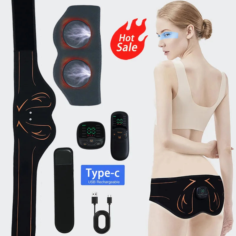 EMS Hips & Glute Trainer – Electric Buttocks Massager & Muscle Toner to Lift, Shape & Tighten Butt