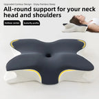 Butterfly Shape Memory Foam Cervical Pillow – Slow Rebound Orthopedic Neck Support Pillow