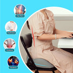 Large Memory Foam Seat Cushion – Sciatica & Tailbone Pain Relief, Non-Slip