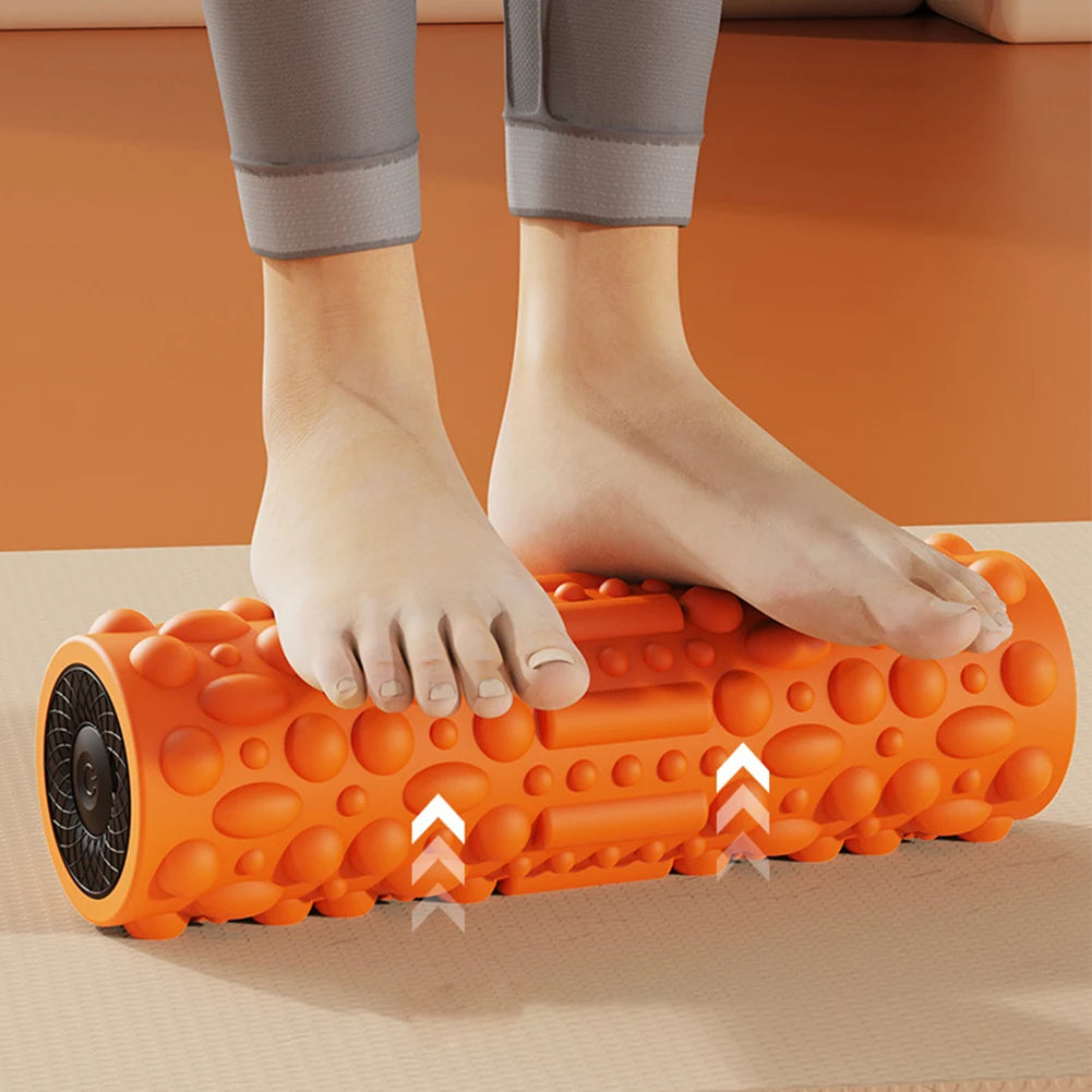 Electric Vibrating Foam Roller - Yoga Massage Column