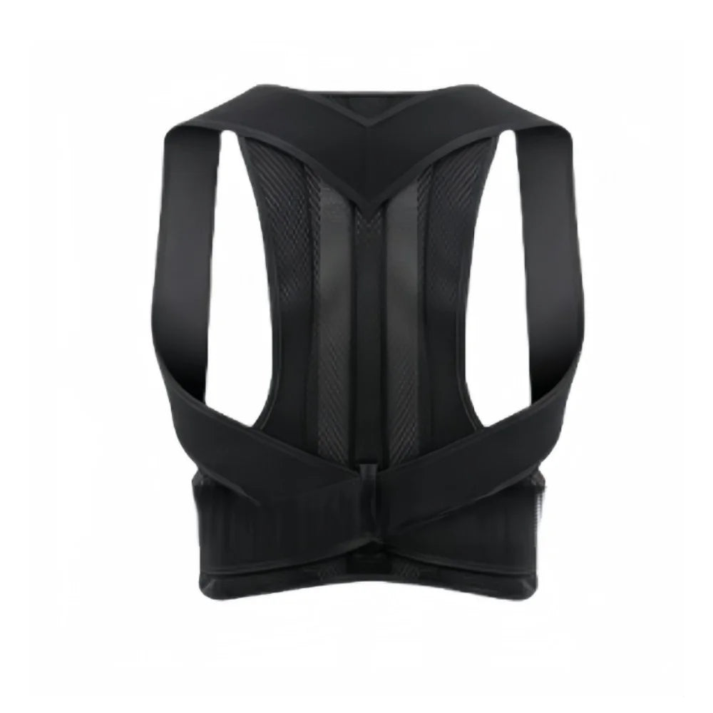 Adjustable Back Brace Posture Corrector – Lumbar & Shoulder Support Belt for Scoliosis in Men & Women