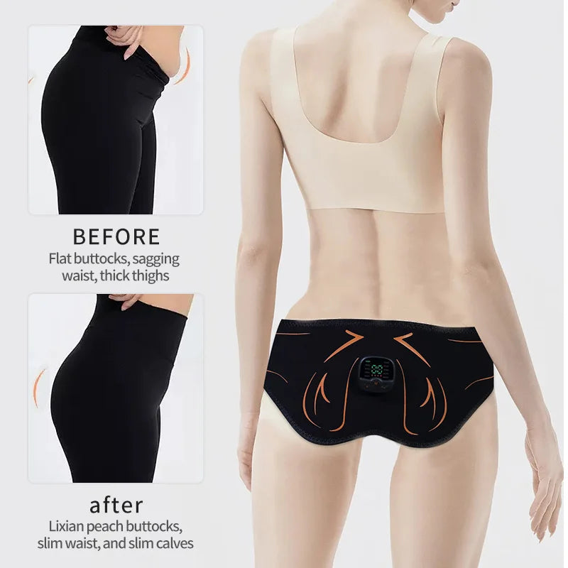 EMS Hips & Glute Trainer – Electric Buttocks Massager & Muscle Toner to Lift, Shape & Tighten Butt