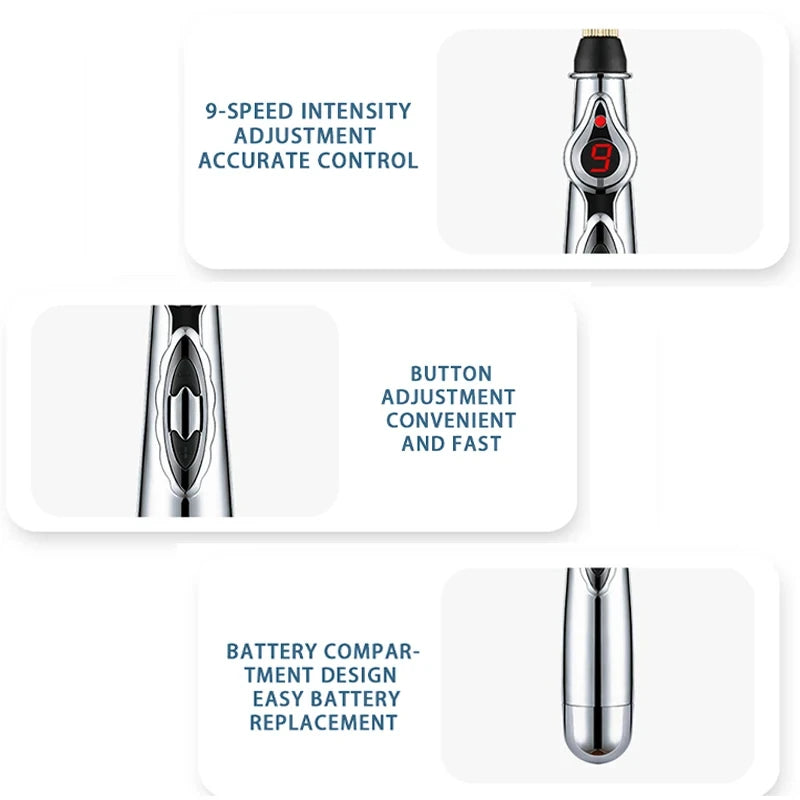 Electronic Acupuncture Meridian Pen – Acupoint Massage & Energy Therapy Pen