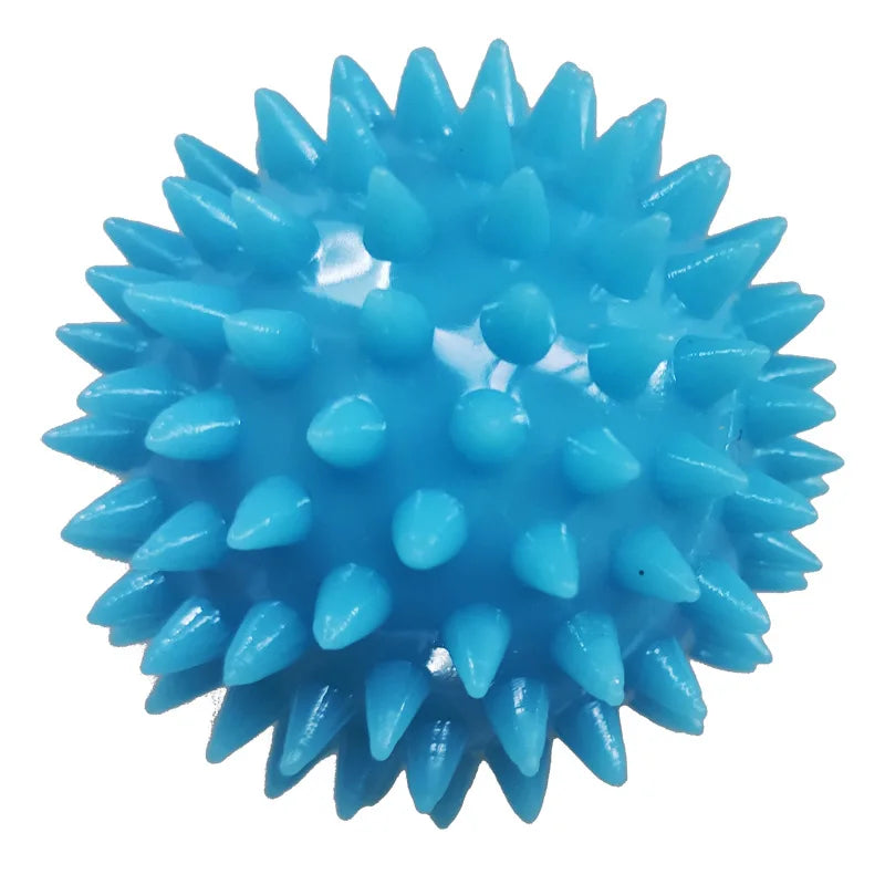 Finger Grip Strengthener & Spiky Massage Ball – Rehab Therapy Hand Grip for Elderly, Wrist & Finger Strength Training