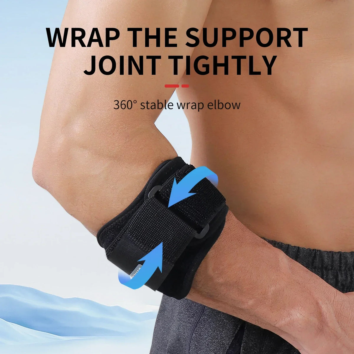 Breathable Pressure Elbow Protection Sleeve – Sweat-Absorbing Elbow Support for Fitness, Basketball & Daily Exercise