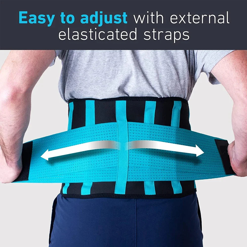 Back Brace for Back Pain Relief,Lower Back Lumbar Support Belt for Herniated Disc,Breathable Lumbar Brace for Men Women