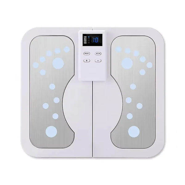 EMS TENS Foot Massager – Electric Stimulator for Circulation, Heating & Pulse Muscle Massage