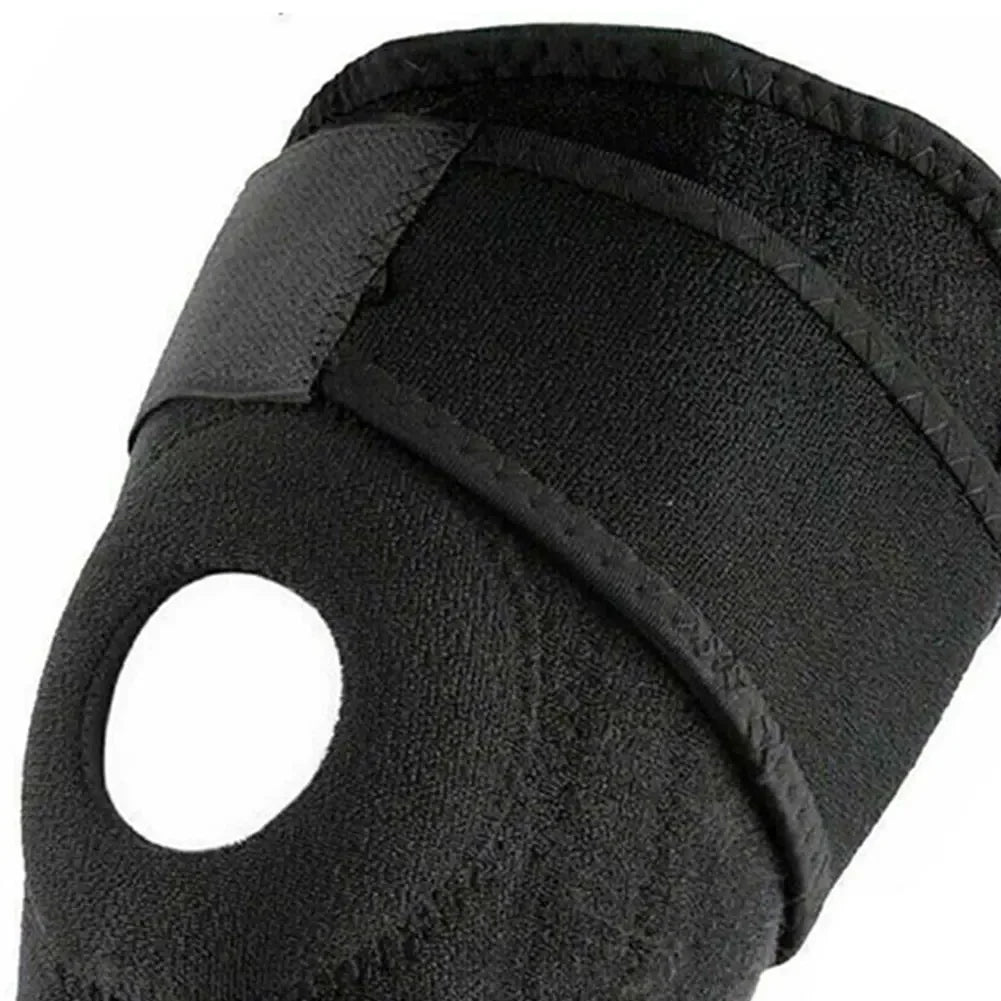 Knee Brace with Side Stabilizers – Adjustable Buckle Support for Joint Pain & Arthritis Relief in Men & Women