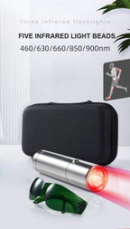 Red Light Therapy Wand – 5 Wavelengths Pain Relief & Acne Treatment