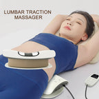 Inflatable Lumbar Traction Massager – Back Stretcher with Vibration