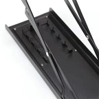 Folding Foot Rest 4-Height Adjustable Pedal Footrest Stand for Beauty Salons Home Pedicures Toe Nail Tool and Guitar Pedal Stool