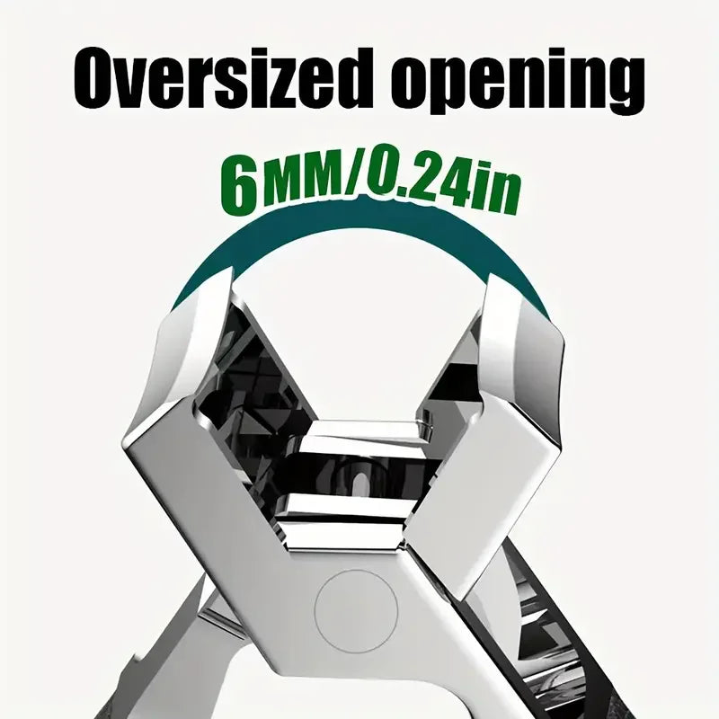 Professional Stainless Steel Nail Clippers Set for Thick Nails Anti-Splash Sharp Trimmer Nail Pedicure Manicure Tools for Men