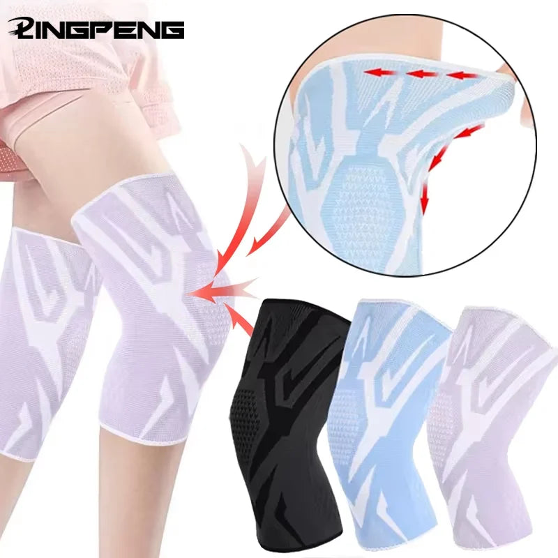 Compression Knee Brace – Knee Support Sleeve for Running, Knee Pain & Arthritis (Women & Men)
