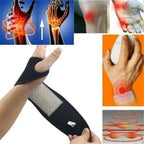 Tourmaline Self-Heating Wrist Brace – Far Infrared & Magnetic Therapy