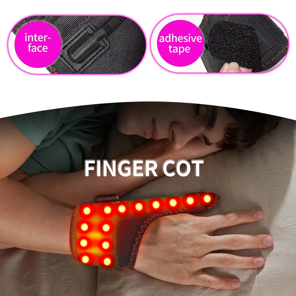 Electric Heating Wrist Massager – Vibration & Hot Compress Brace