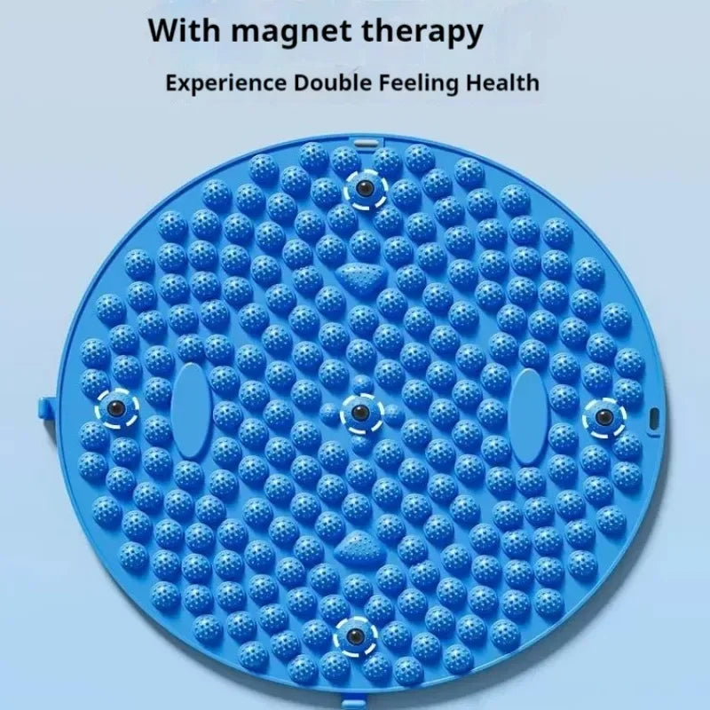 Foot Yoga Acupressure Board Mat – Round Exercise Mat for Muscle Relaxation & Acupuncture Physiotherapy