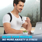 Full Back Posture Corrector Brace – Adjustable Shoulder Straightener for Upper & Lower Back Support