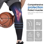 WEST BIKING Summer Cycling Leg Compression Sleeves Outdoor Sports Quick Dry Knee Protection Leggings Running Basketball Anti UV