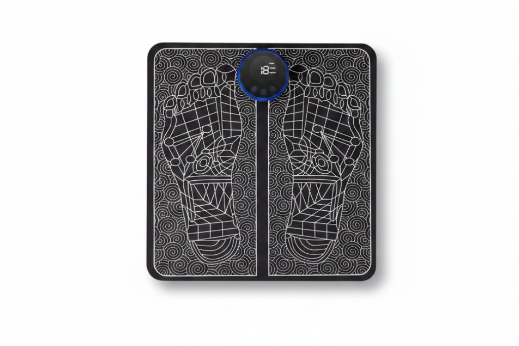 EMS Foot Massager Rechargeable Pad – Electric Foot Massage Tool for Blood Circulation & Relaxation