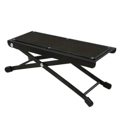 Folding Foot Rest – 4-Height Adjustable Pedal Footrest for Beauty Salons, Home Pedicures & Guitar Pedal