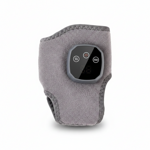 Heated Vibration Ankle & Wrist Massager Wrap – Electric Joint Pain Relief Brace