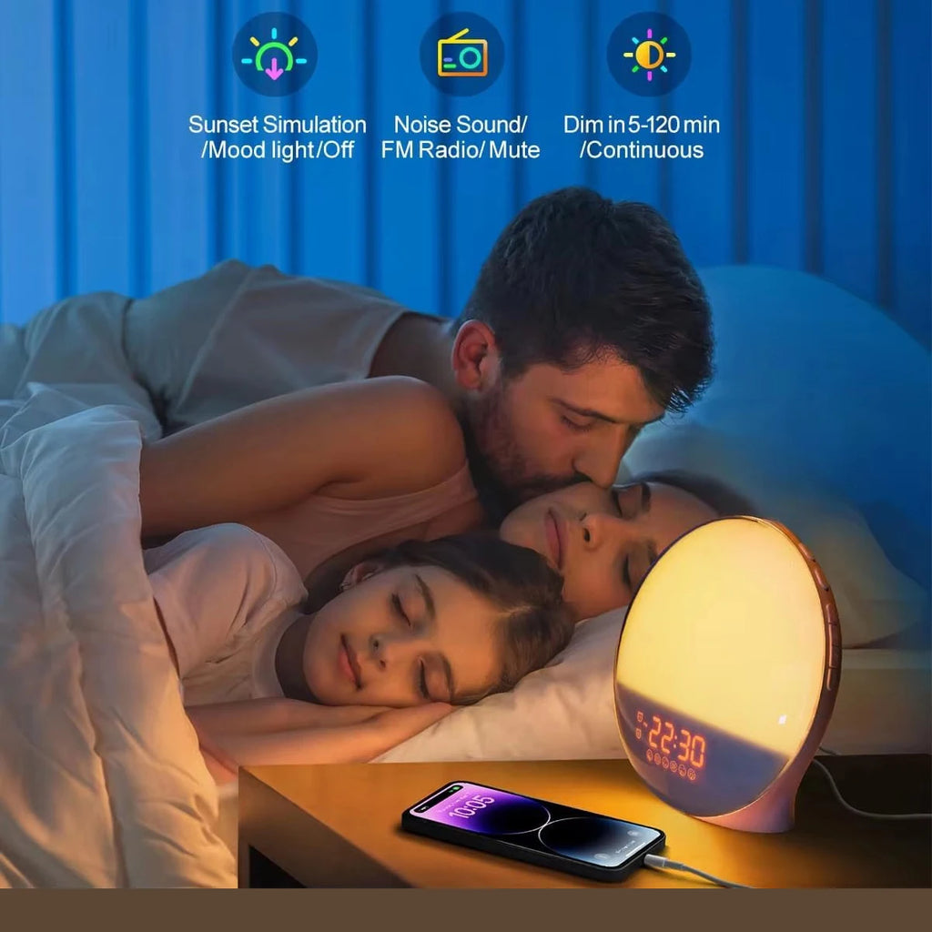 Sunrise Alarm Clock with Wake Up Light