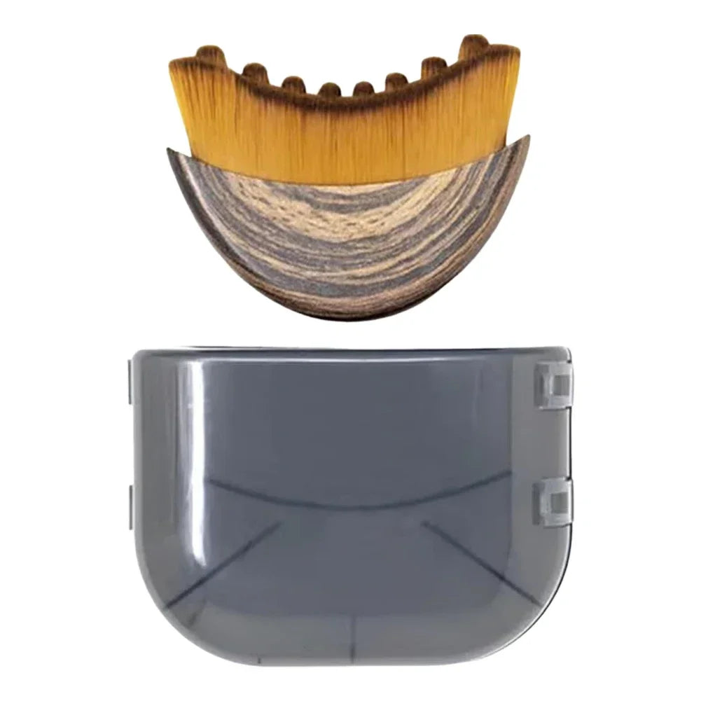 Lymphatic Contour Face Brush – Chin & Jawline Sculpting Drainage Massager for Precise Skin Fit