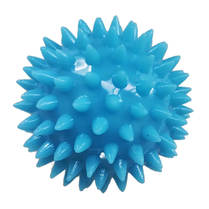 Finger Grip Strengthener & Spiky Massage Ball – Rehab Therapy Hand Grip for Elderly, Wrist & Finger Strength Training