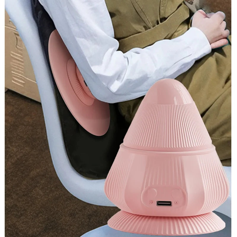 Electric Vibrating Massage Ball Myofascial Release Tool With Suction Cup Fitness Muscle Relaxation Deep Tissue Relaxation