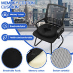 Donut Seat Cushion – Hemorrhoid, Sciatica & Tailbone Pain Relief for Office & Car