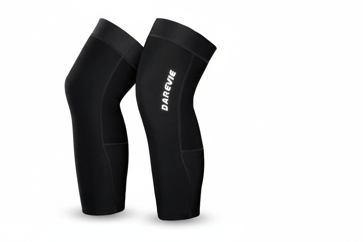 DAREVE Thermal Cycling Leg Warmers – Anti-Slip Anti-UV Moisture-Wicking Quick-Dry Leggings for Men