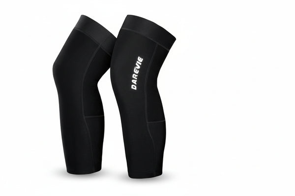 DAREVE Thermal Cycling Leg Warmers – Anti-Slip Anti-UV Moisture-Wicking Quick-Dry Leggings for Men