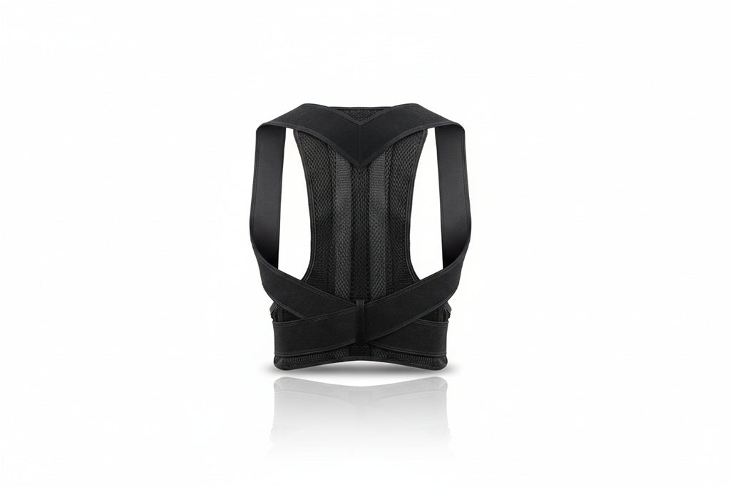 Back Brace Posture Corrector – Adjustable Lumbar Support Belt & Shoulder Posture Support for Scoliosis