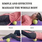 High Density Massage Ball Peanut Massage Ball, Double Long Hockey Ball Massage Roller Ball For Deep Tissue Muscle Massage