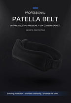 Patellar Tendon Knee Support Strap – Shock Absorption Brace & Sleeve