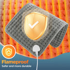 Electric Heating Pad Pet Heat Mat – Constant Timer Body Warming Thermal Mat for Abdomen & Hand