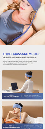 Electric Sleep Aid Air Compression Head Massager