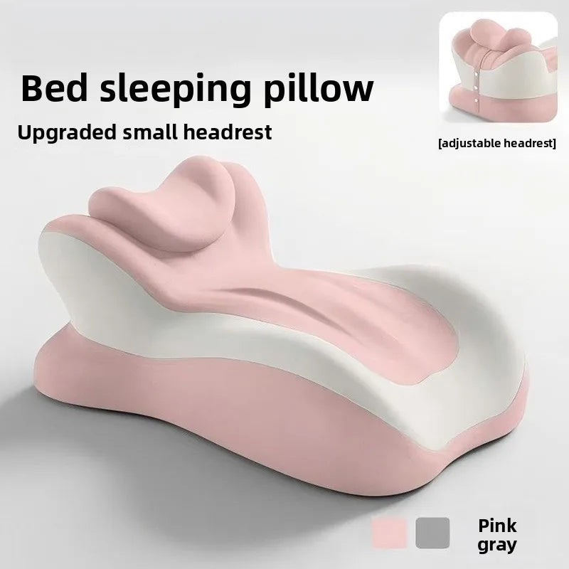 Wedge Memory Foam Pillow – Ergonomic Neck & Back Support