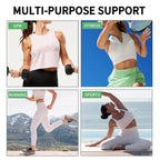 Adjustable Neoprene Waist Trainer for Women – Double Belt Corset with Zipper for Tummy Control & Back Support