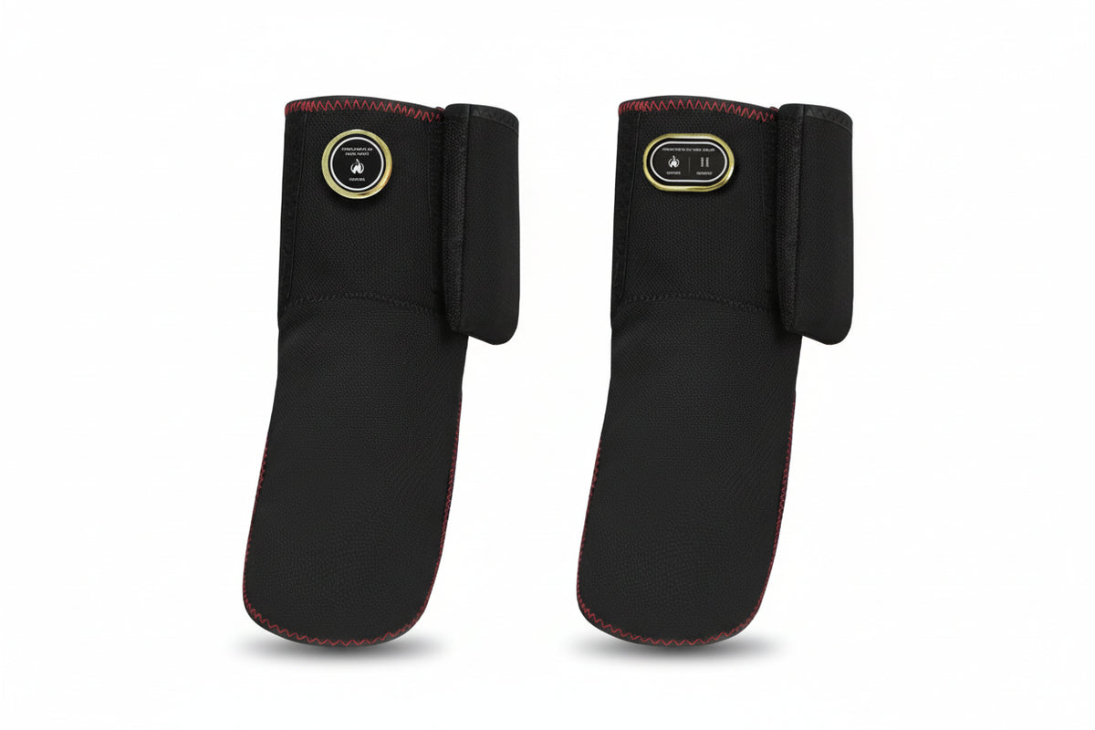 Wireless Ankle Heating Pad – Electric Vibration Massage Heated Wrist & Ankle Brace Wrap