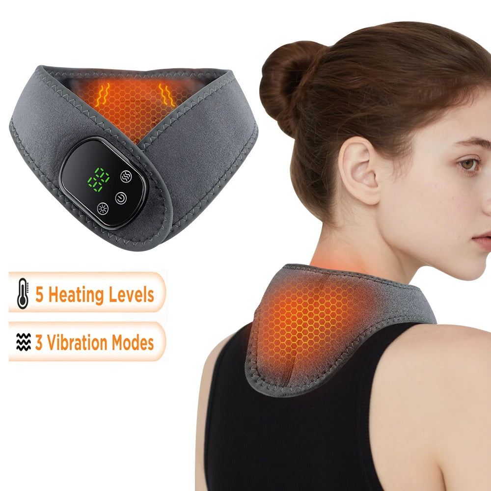 Electric Foot & Hand Massager – Vibrating & Heating Ankle & Wrist Joint Portable Relaxation Device