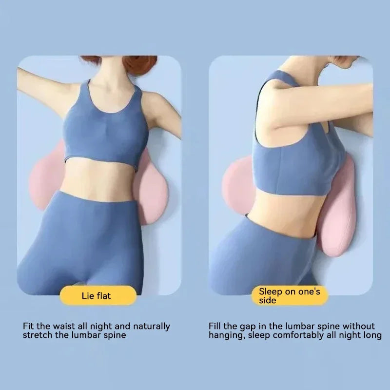 Ergonomic Memory Foam Lumbar Support Cushion
