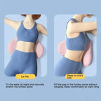 Office Lumbar Support Cushion,Sleep Lumbar Pillow,Office Furniture Cushion,Ergonomic Soft Comfortable Memory Cotton