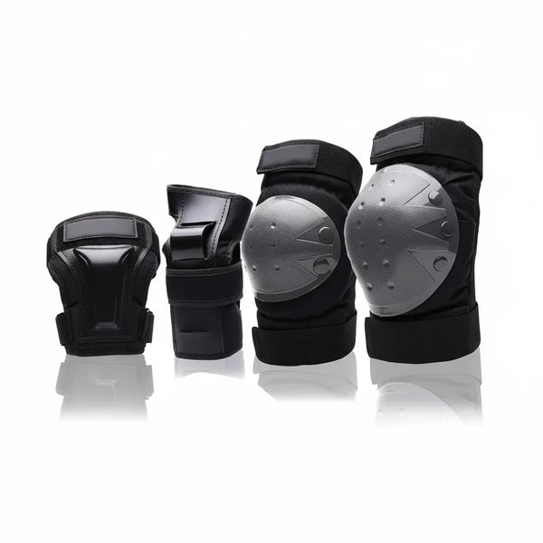 6-Piece Sports Protective Gear Set – Knee Pads, Elbow Pads & Wrist Guards