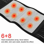 Unisex Magnetic Back Support Belt Adjustable Self Heating Therapy Back Waist Support Belt Lumbar Brace Massage Band Health Care