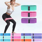Fabric Resistance Hip Booty Bands Glute Thigh Elastic Workout Bands Squat Circle Stretch Fitness Strips Loops Yoga Gym Equipment
