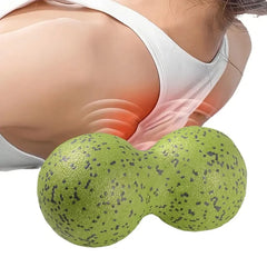 High-Density Peanut Massage Ball – Double Mobility Roller for Deep Tissue & Spine